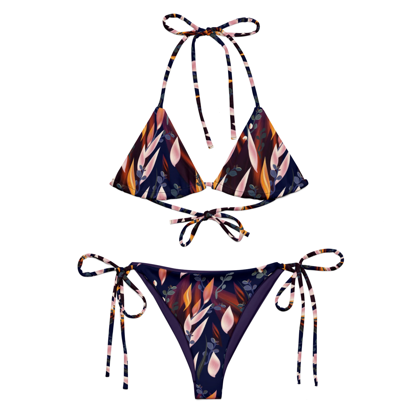 Tropical Paradise Recycled Bikini