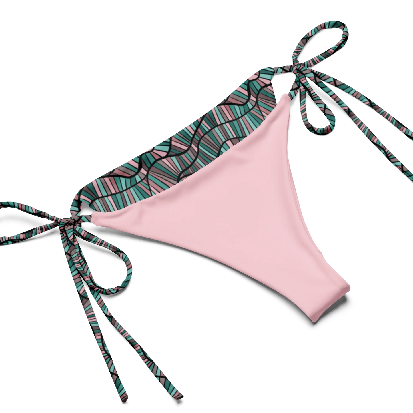 Gren'n'rose Artistic Abstractions Recycled Bikini