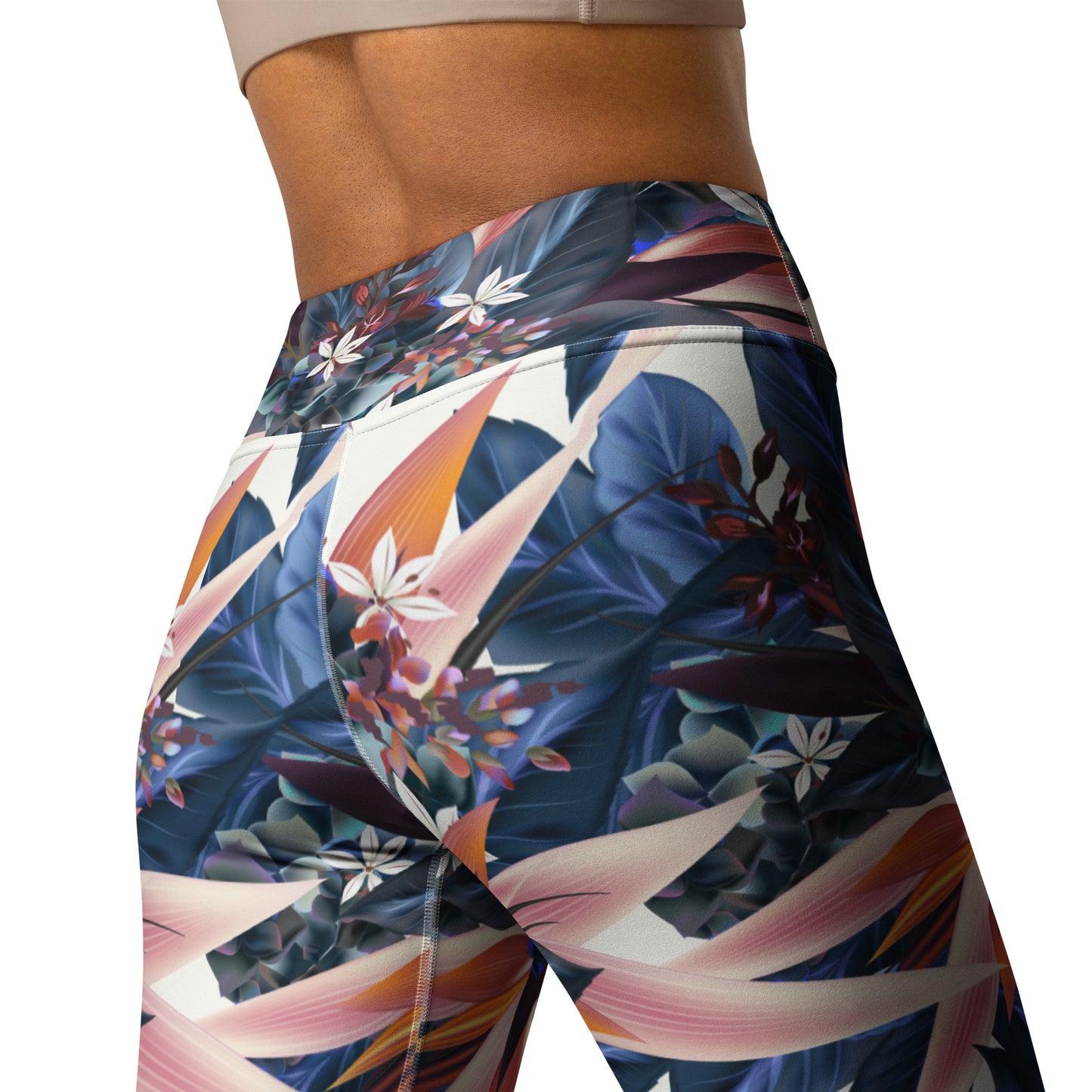 Tropical Beauty Yoga Leggings