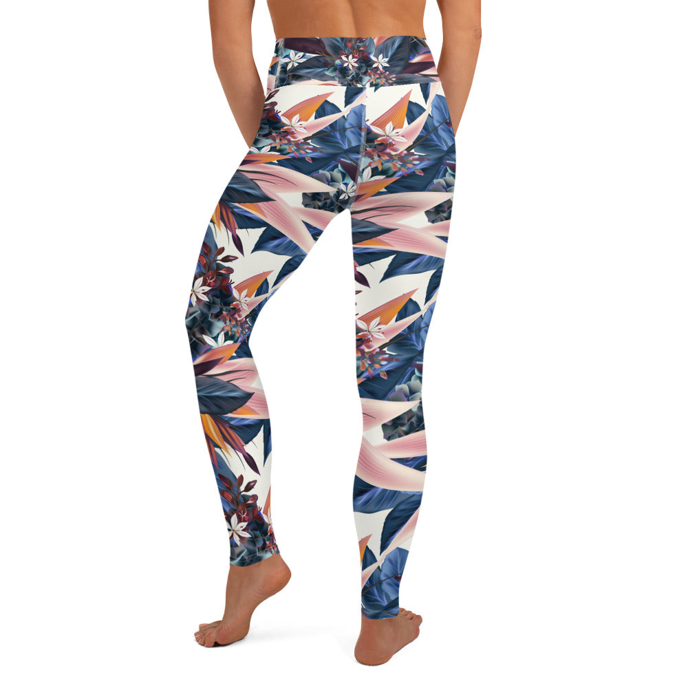 Tropical Beauty Yoga Leggings