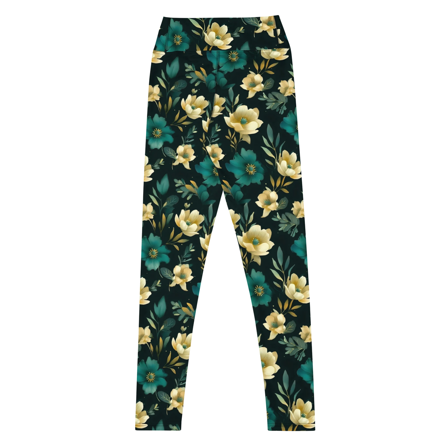 Minimalist Blooms Yoga Leggings