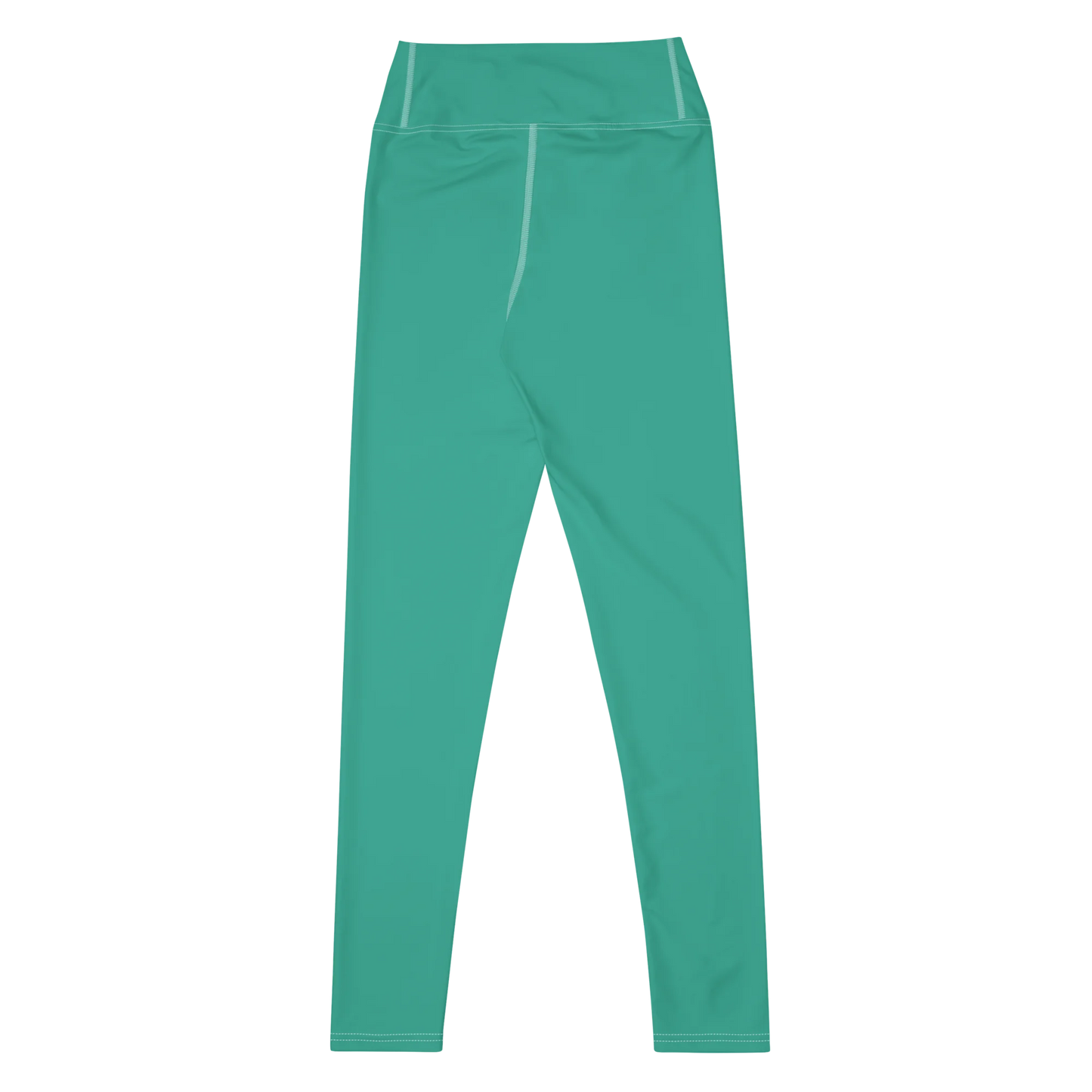 Marine Green Basic Yoga Leggings