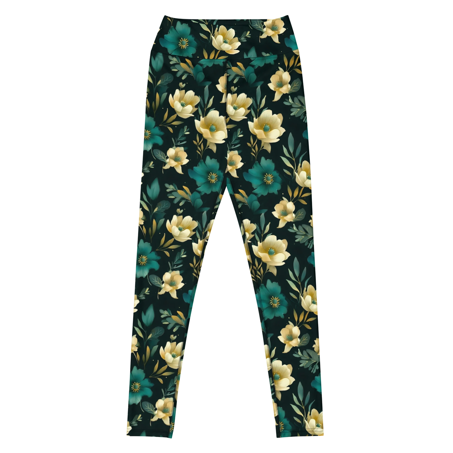 Minimalist Blooms Yoga Leggings