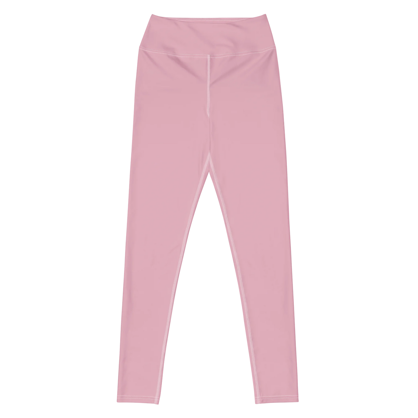 Soft Pink Basic Yoga Leggings