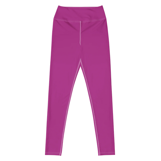 Blooming Violet Basic Yoga Leggings