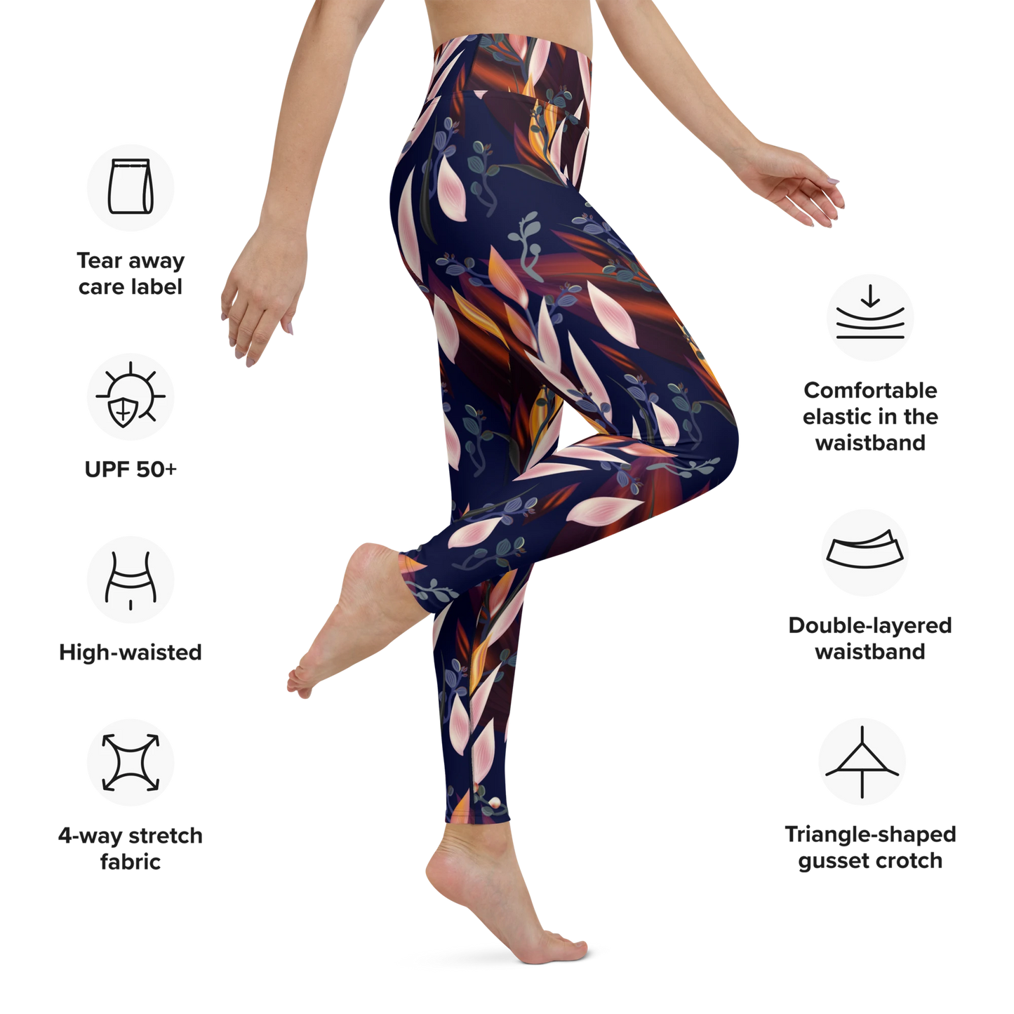 Tropical Paradise Yoga Leggings
