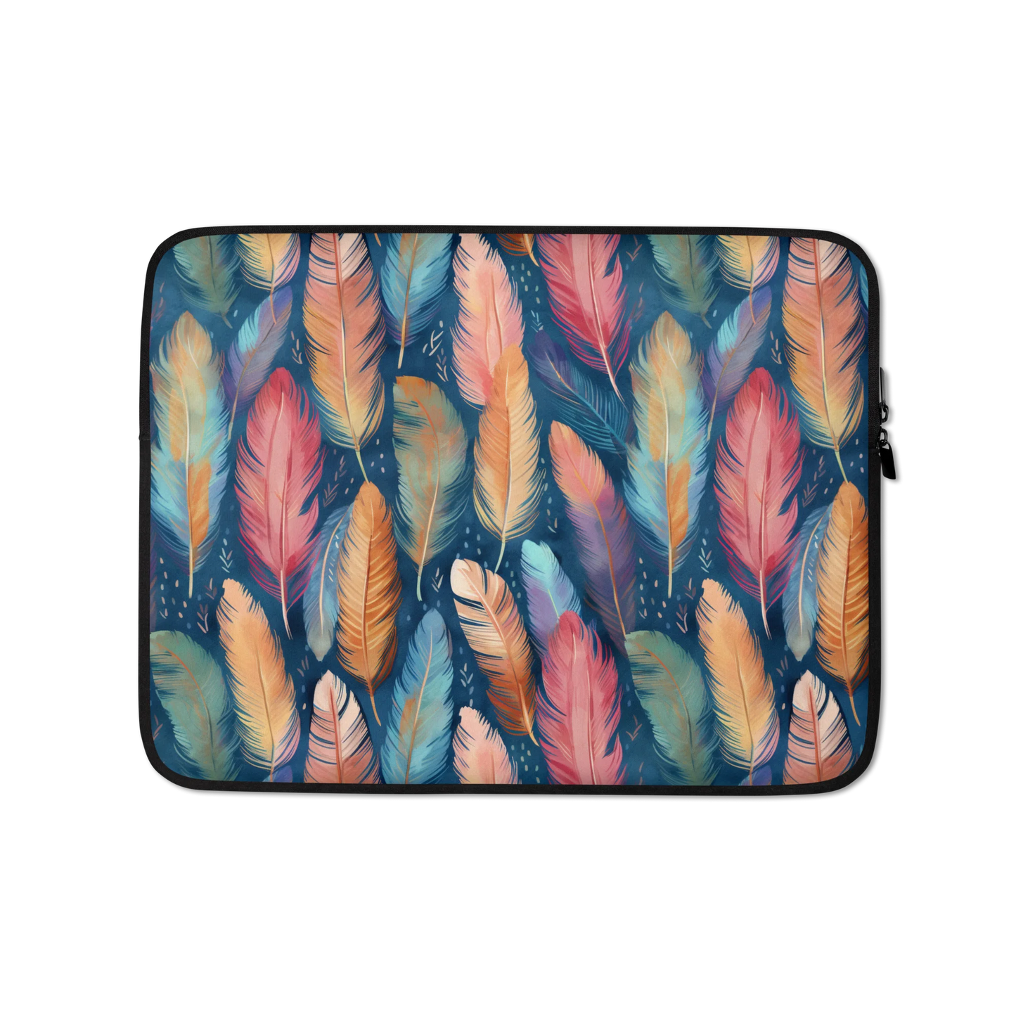 Dance of Wild Birds' Feathers Laptop Sleeve