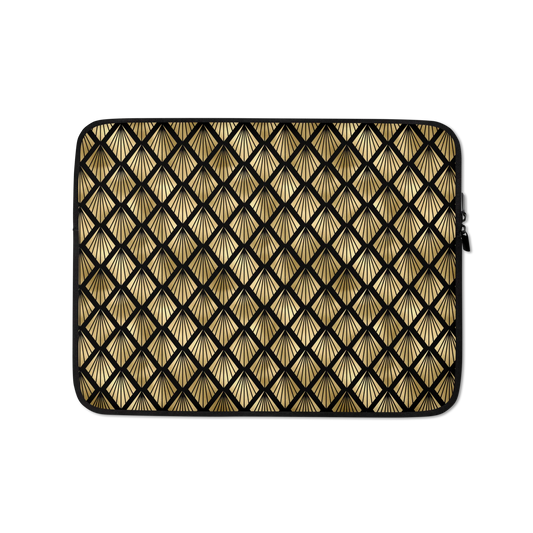 Pineapple Art Deco Fantasy Laptop Sleeve