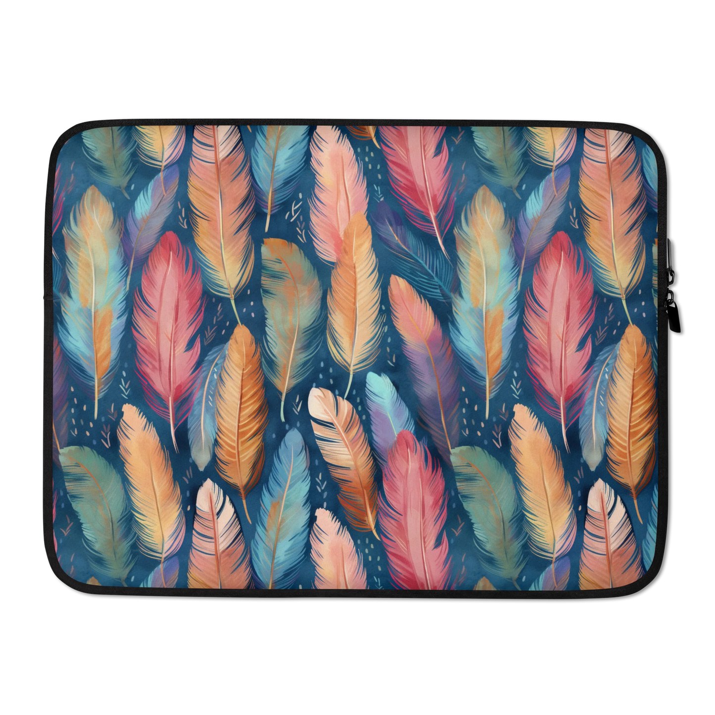 Dance of Wild Birds' Feathers Laptop Sleeve