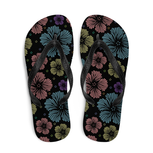 Clean Floral Vibes Flip-flops