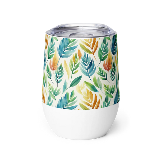 Endless Fall Fantasy Wine Tumbler