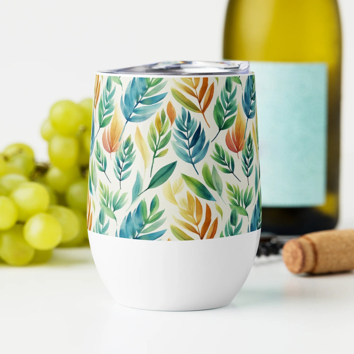 Endless Fall Fantasy Wine Tumbler