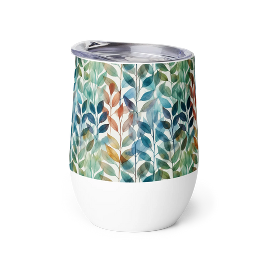 Autumn Serenade Wine Tumbler