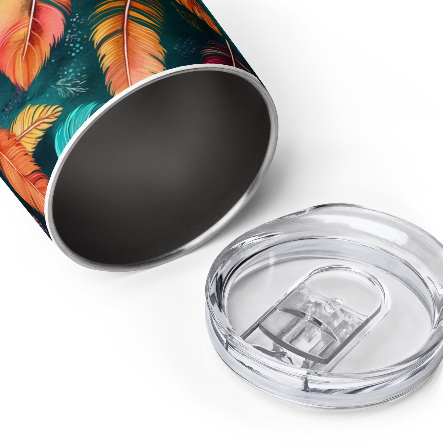 Wonderful Feathers Wine Tumbler