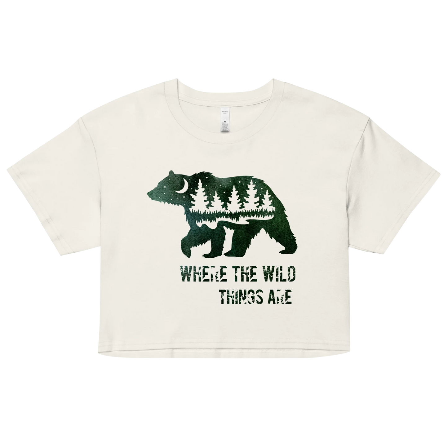 "Where the Wild Things Are" Crop Top T-shirt