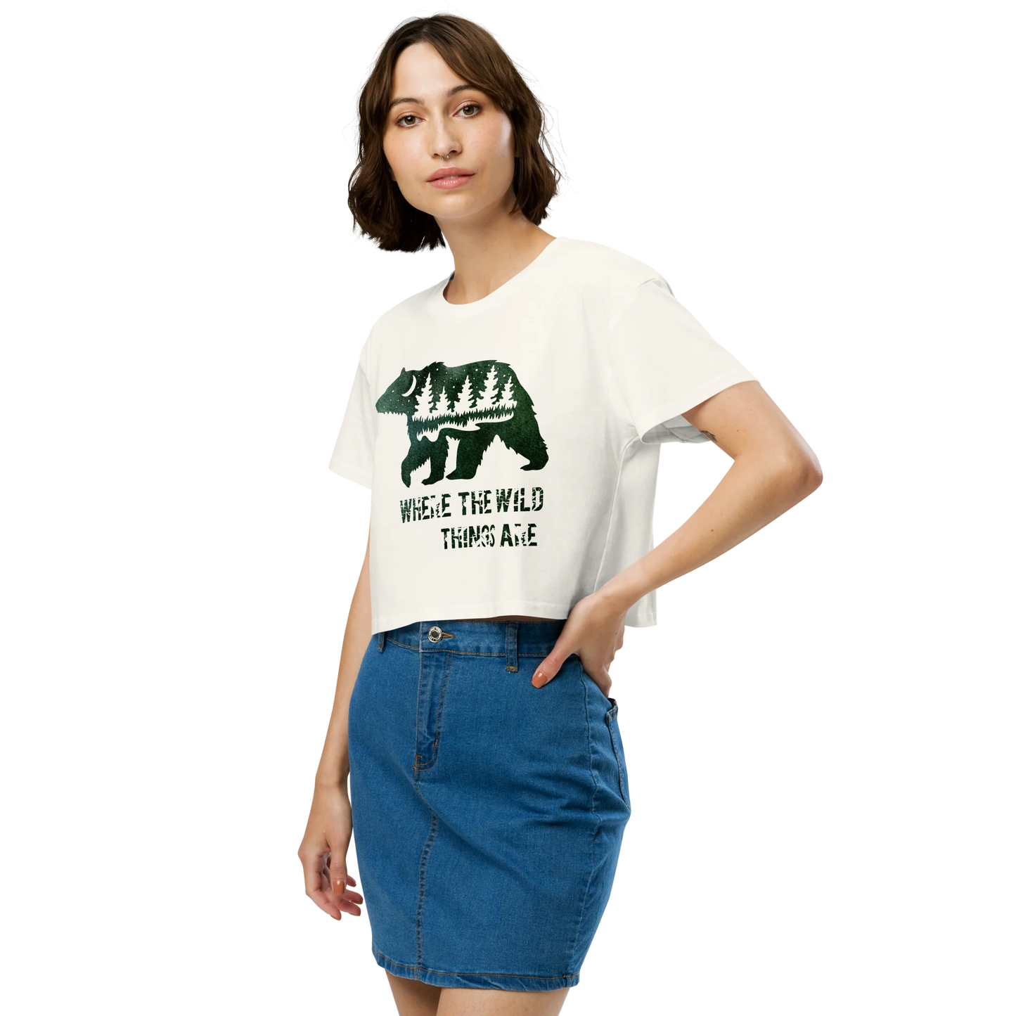 "Where the Wild Things Are" Crop Top T-shirt