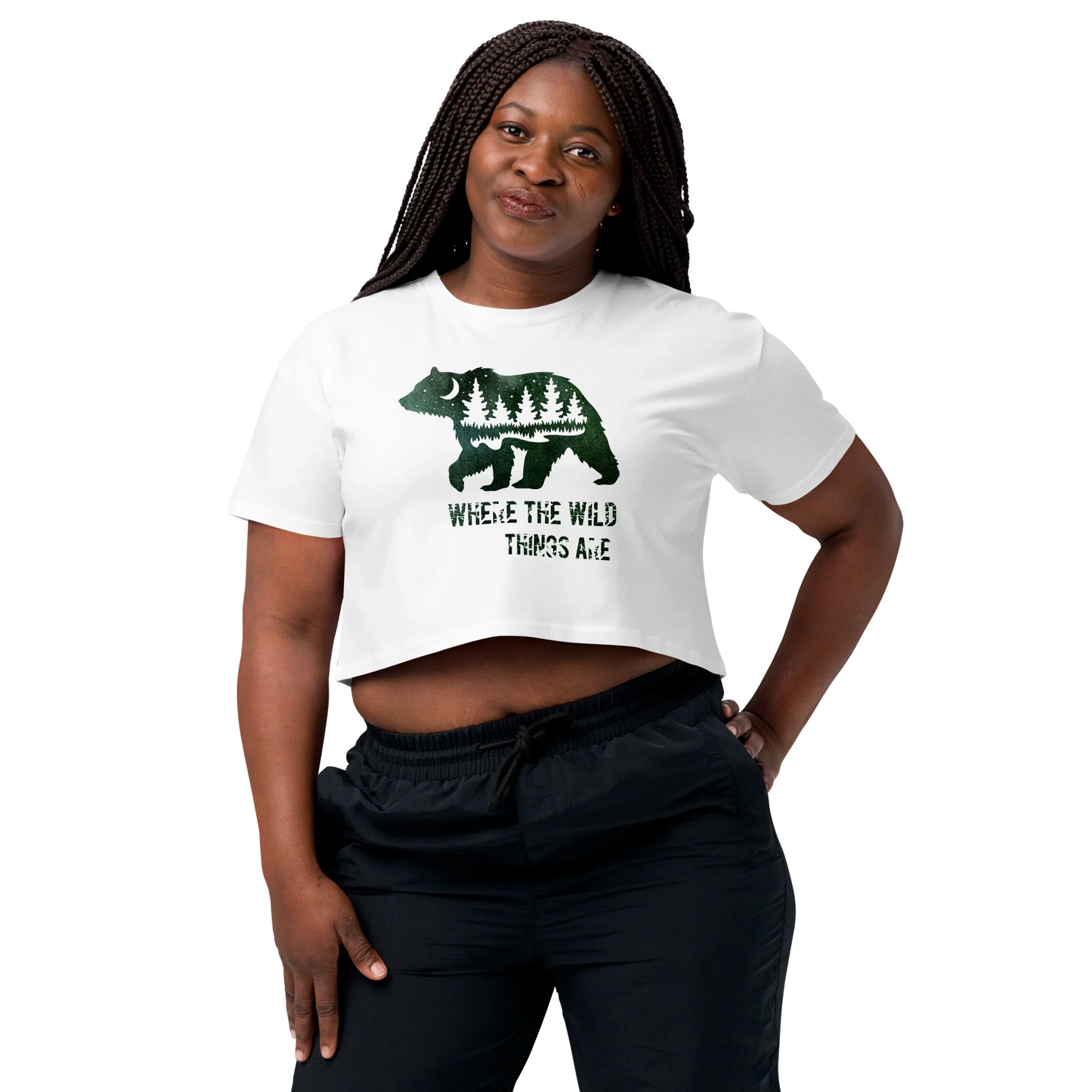 "Where the Wild Things Are" Crop Top T-shirt