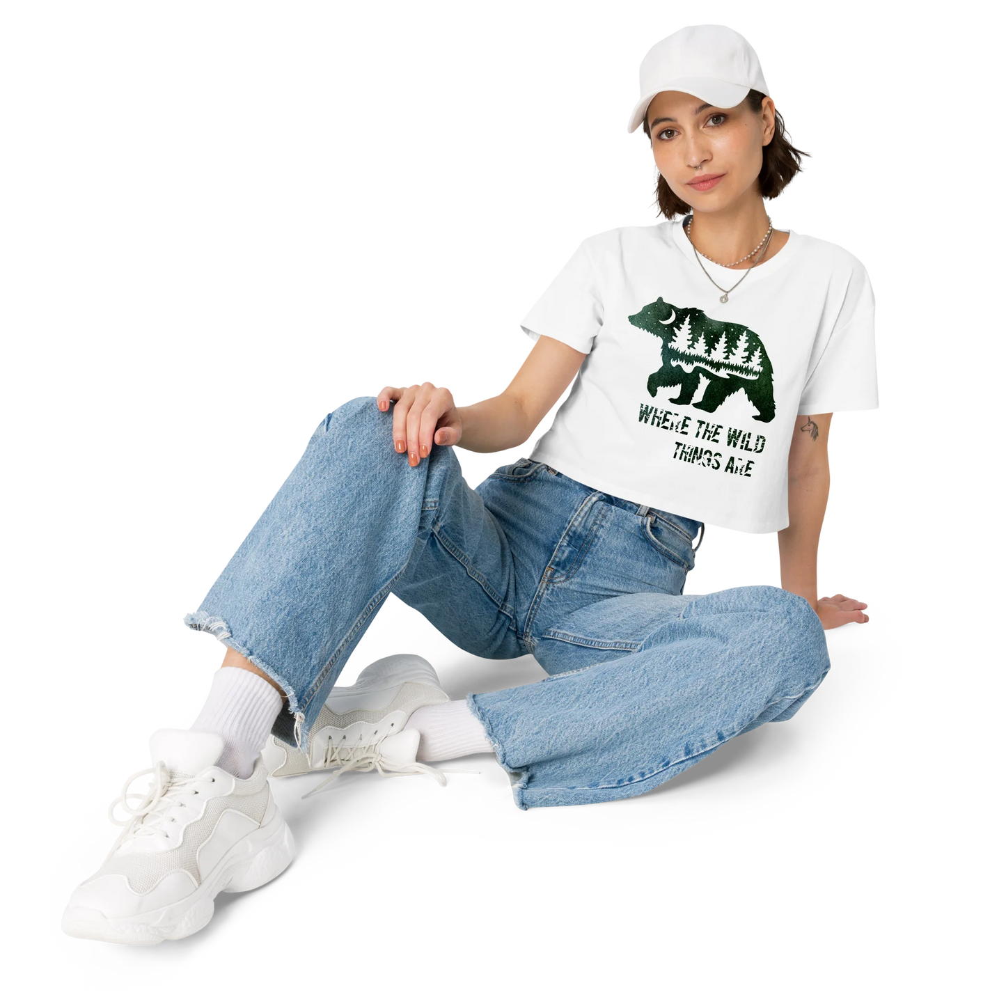 "Where the Wild Things Are" Crop Top T-shirt