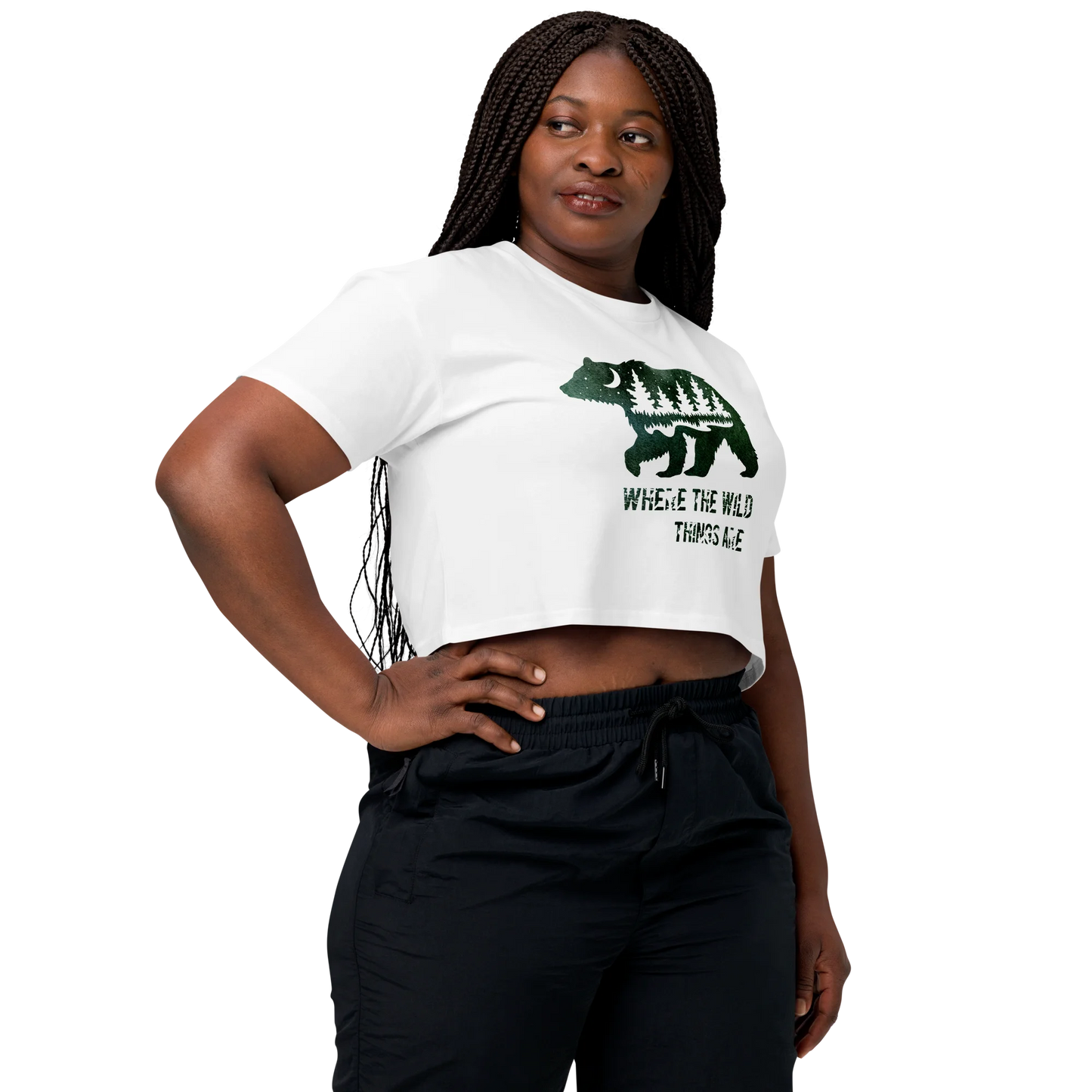 "Where the Wild Things Are" Crop Top T-shirt