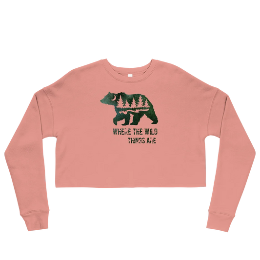 "Where the Wild Things Are" Crop Sweatshirt