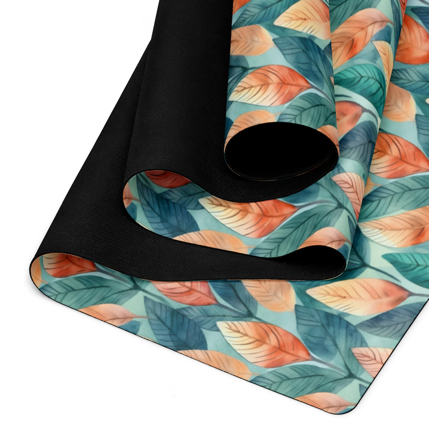 Leafy Minimalism Yoga Mat