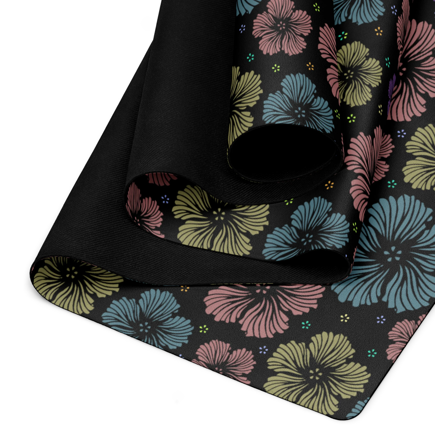 Clean Floral Vibes Yoga Mat