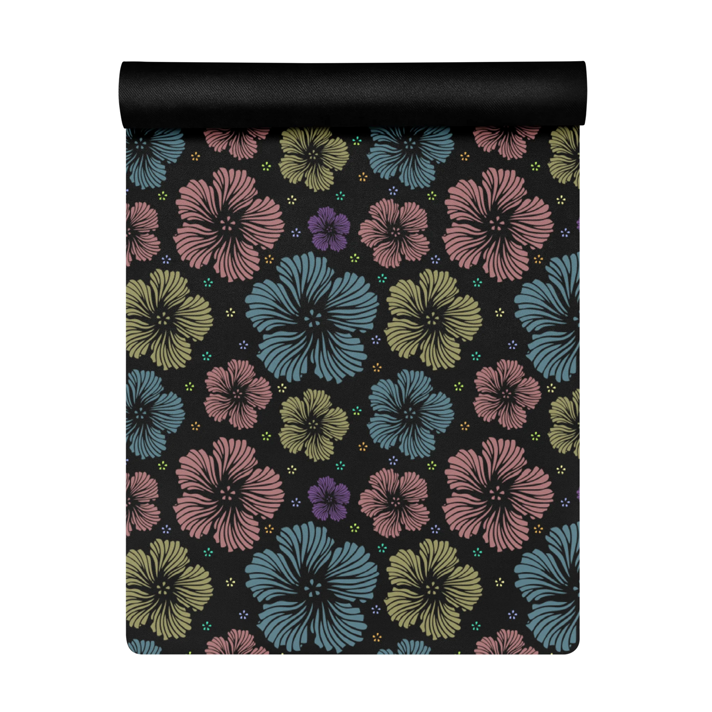 Clean Floral Vibes Yoga Mat