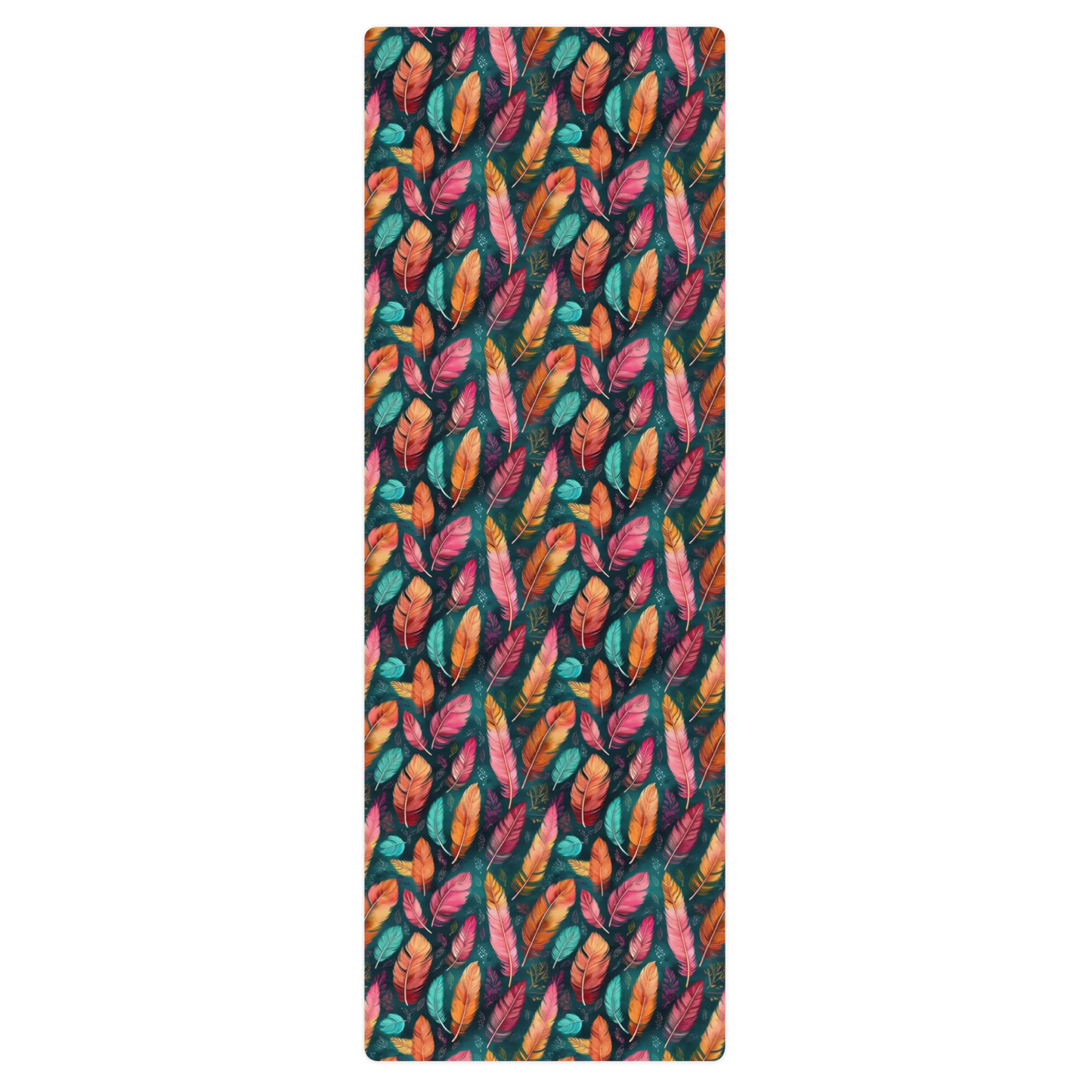 Wonderful Feathers Yoga Mat