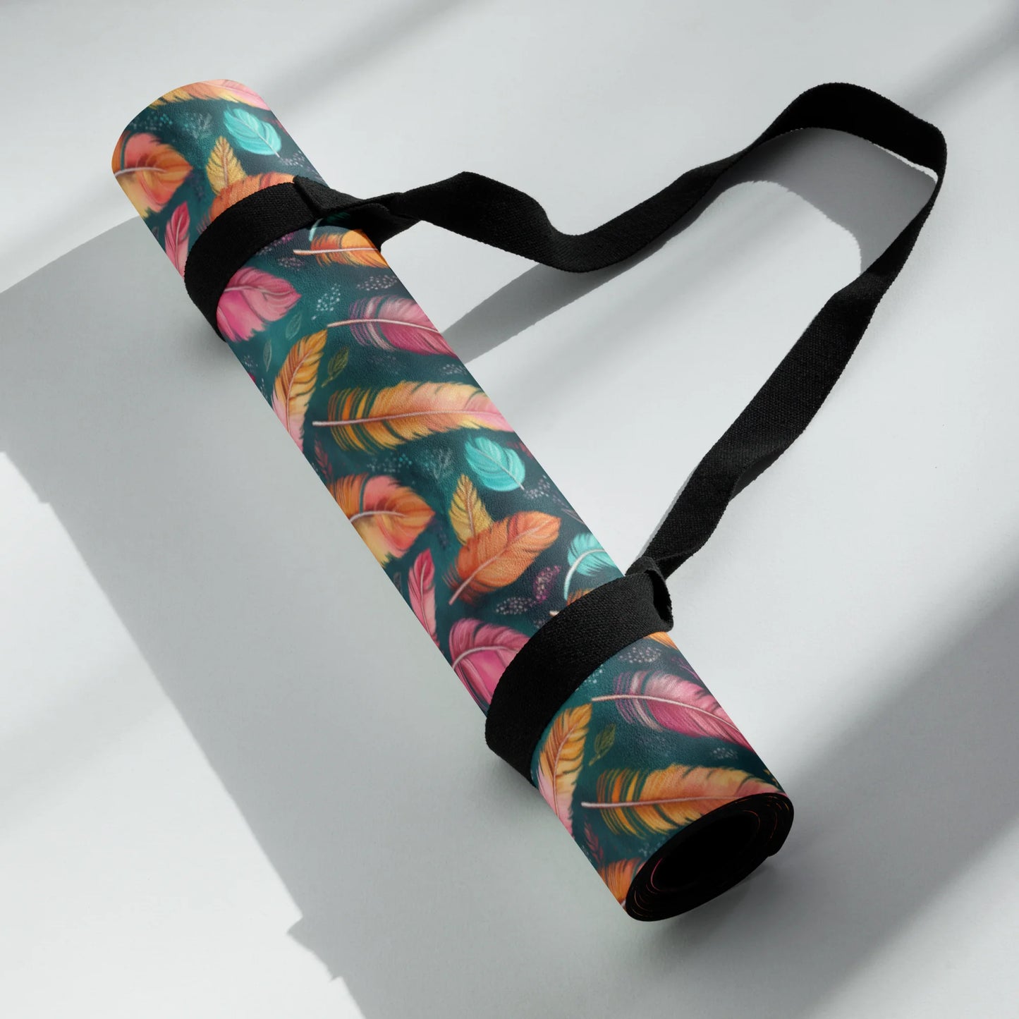 Wonderful Feathers Yoga Mat