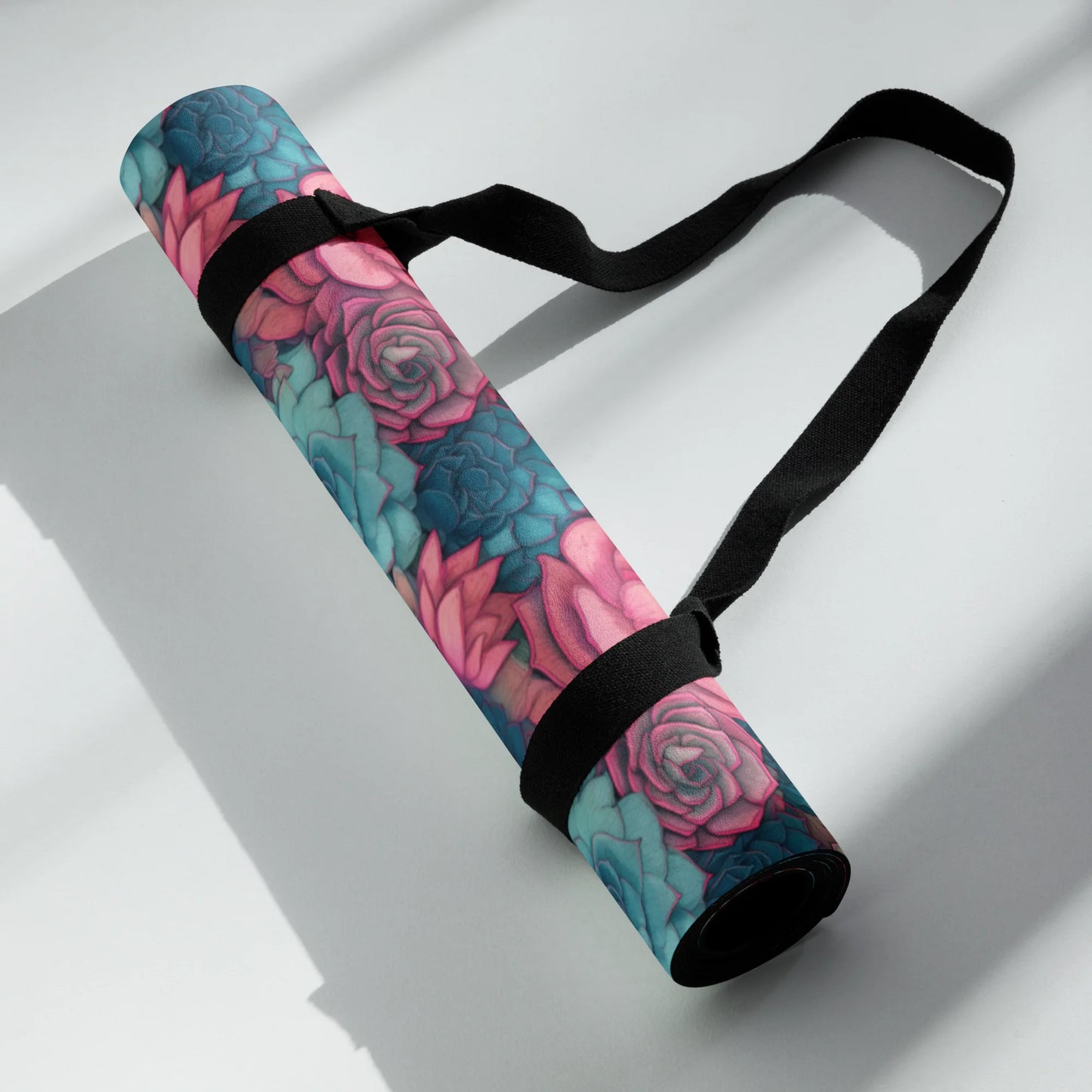 Bright Eternal Flowers Fantasy Yoga Mat