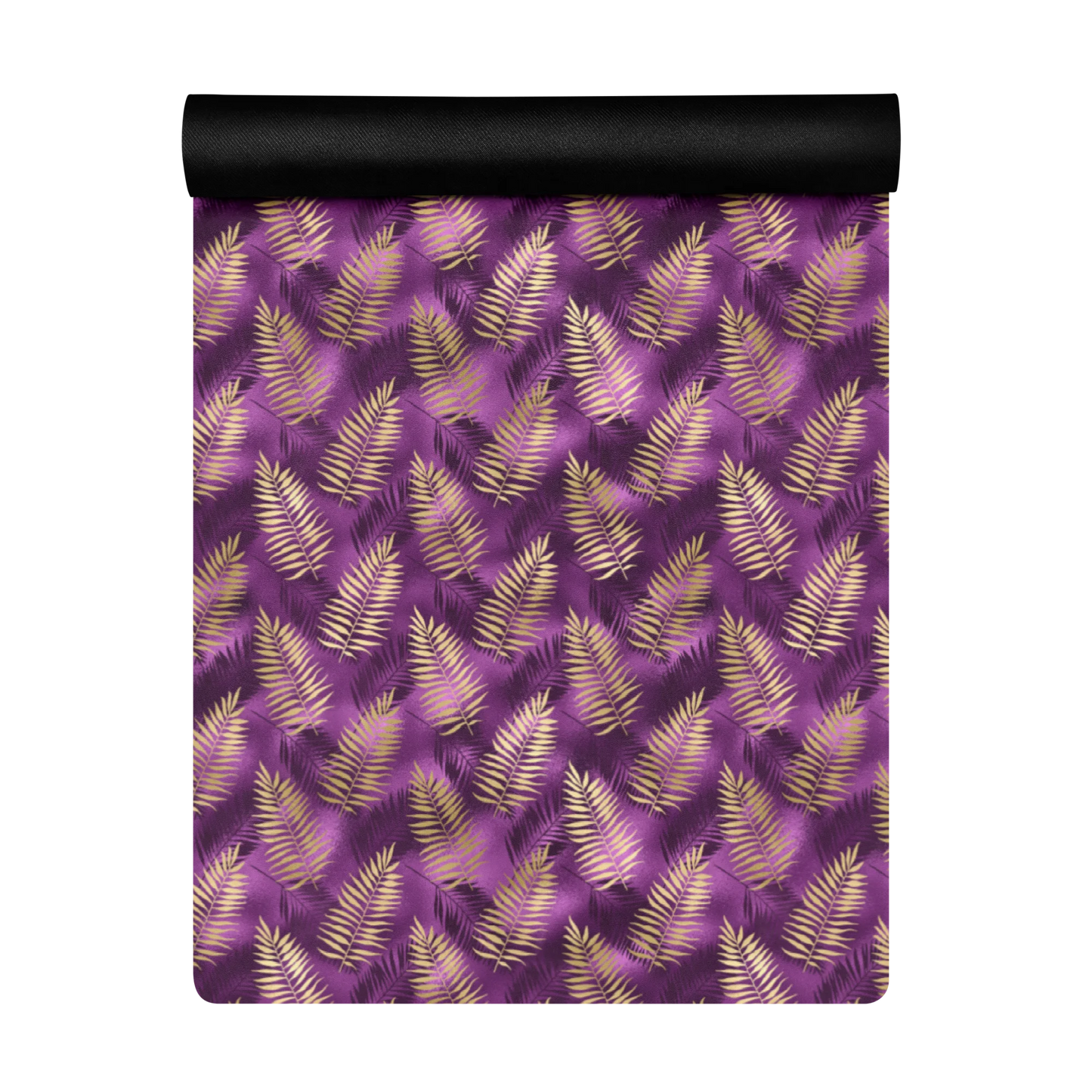 Violet & Gold Tropical Magic Yoga Mat