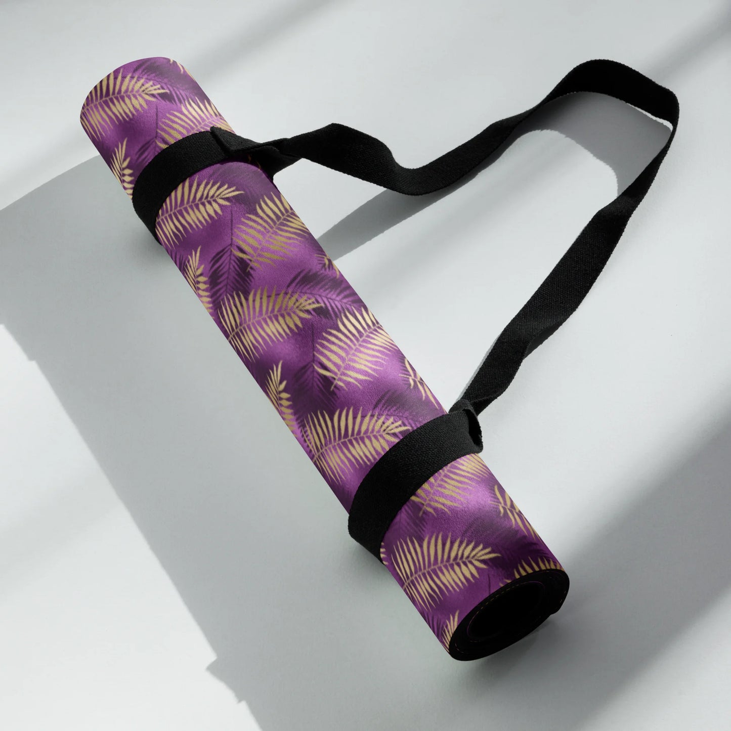 Violet & Gold Tropical Magic Yoga Mat