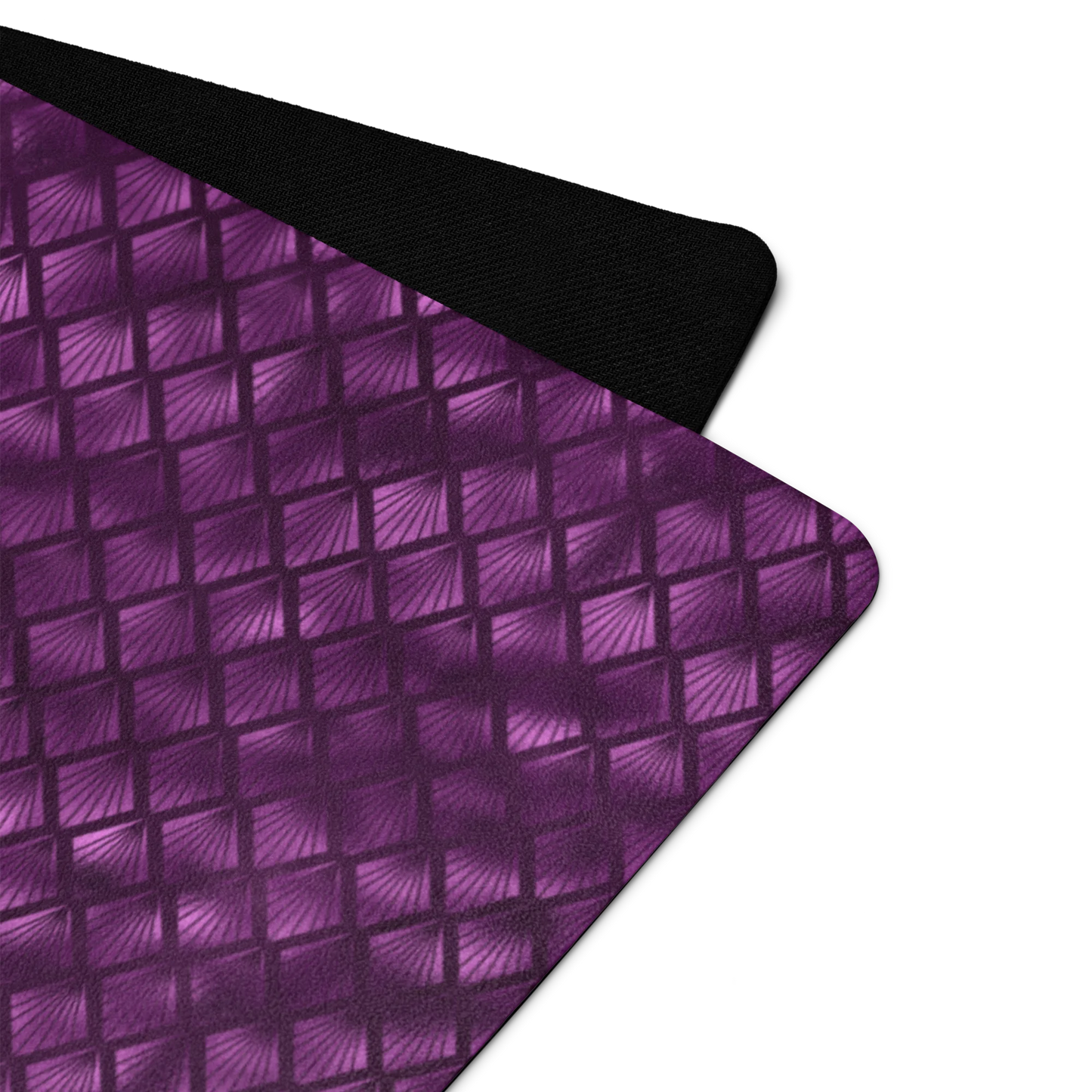 Violet Shadows Art Deco Ornament Yoga Mat